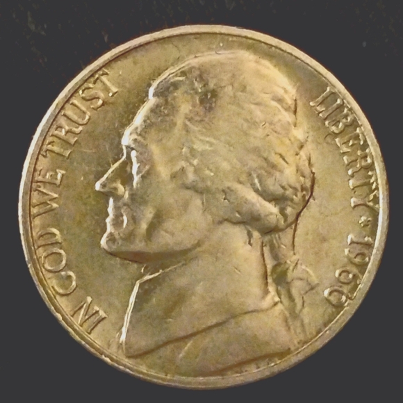 🔥1960 D Jefferson Nickel,🔥 D/D💯 In Amazing Condition For This Particular Year - Picture 4 of 10